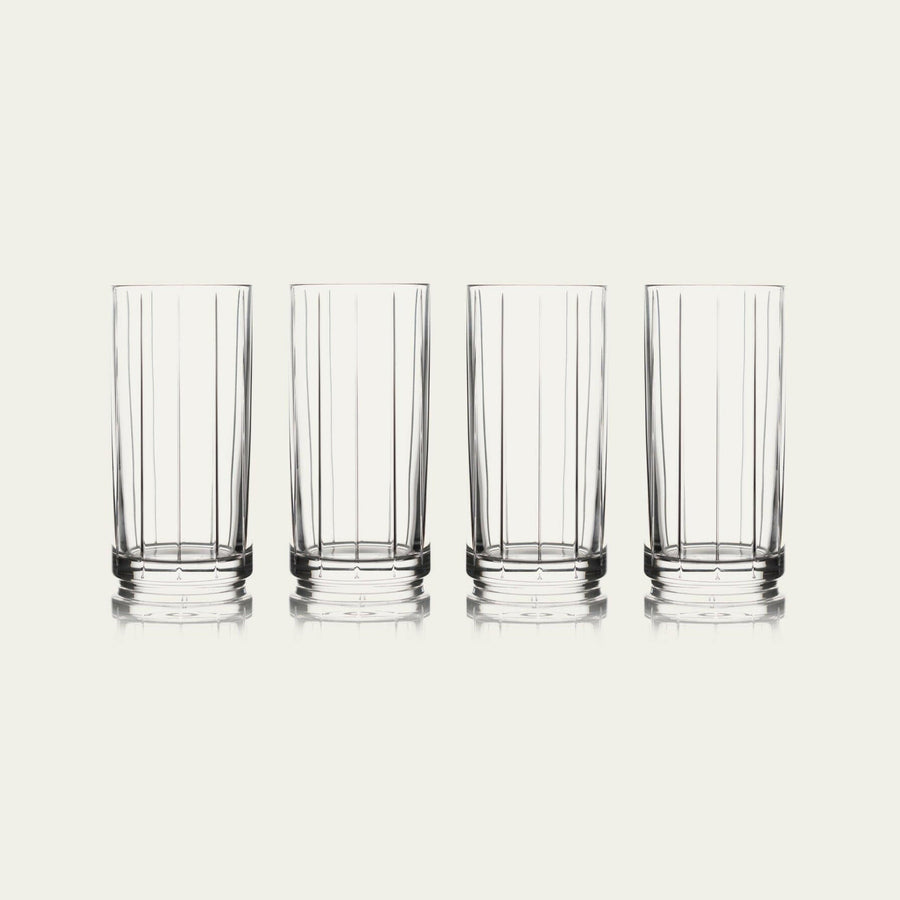 Elegant highball glasses in premium drinkware collection, perfect for sophisticated beverage presentations