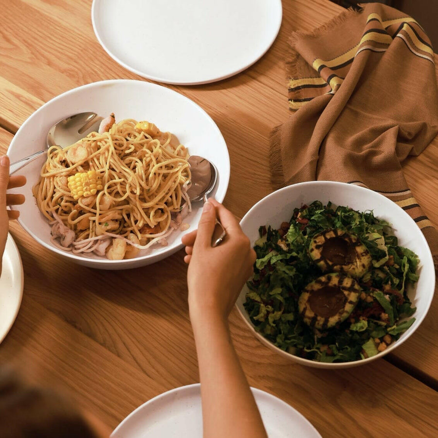 Elegant serving bowls designed to enhance your table setting with a stylish and sophisticated touch.