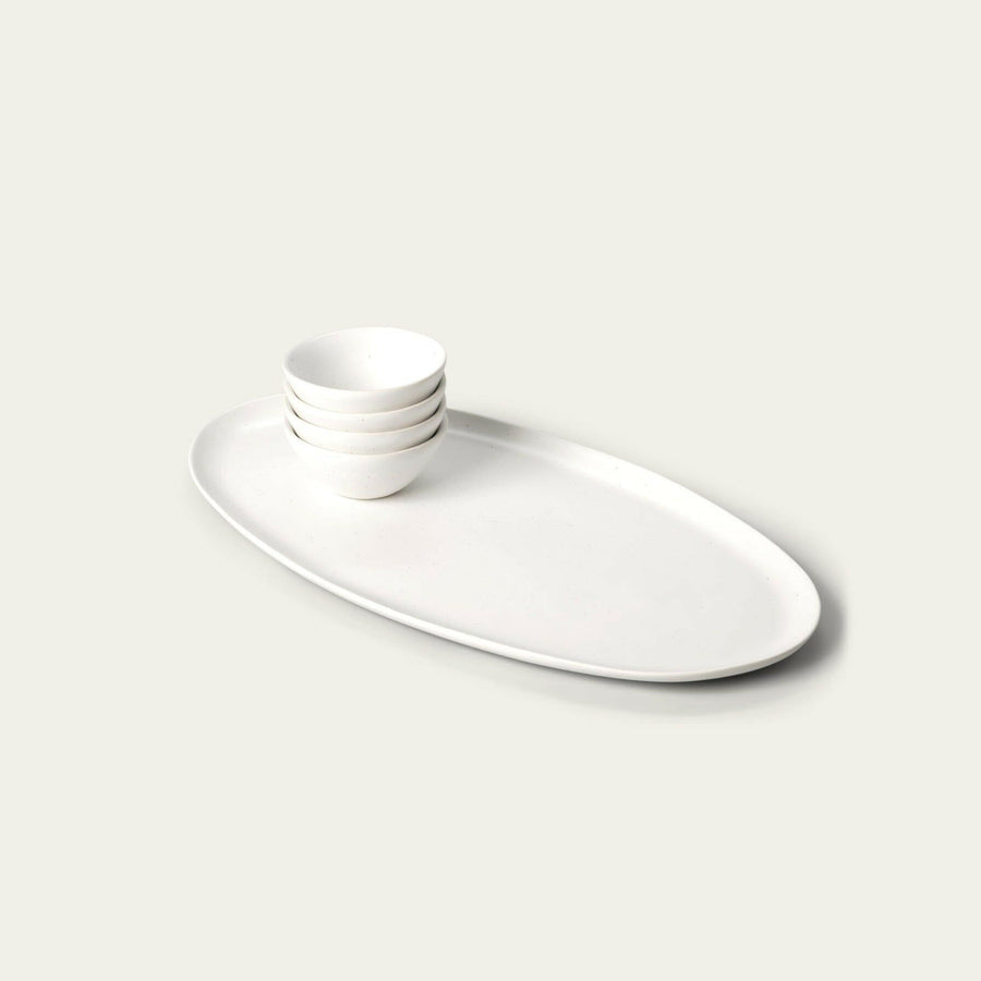 Elegant serving platter designed for sophisticated entertaining and stylish table presentations.