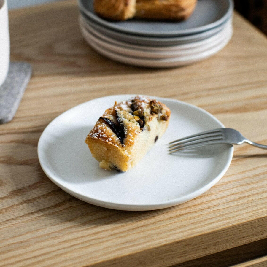 Elegant dessert plates showcasing refined design and sophisticated style for upscale dining experiences.