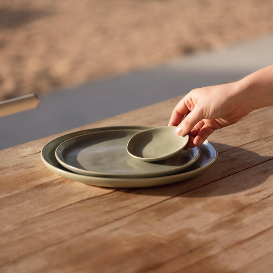 Elegant salad plates set showcasing fine craftsmanship and sophisticated design for upscale dining experiences.