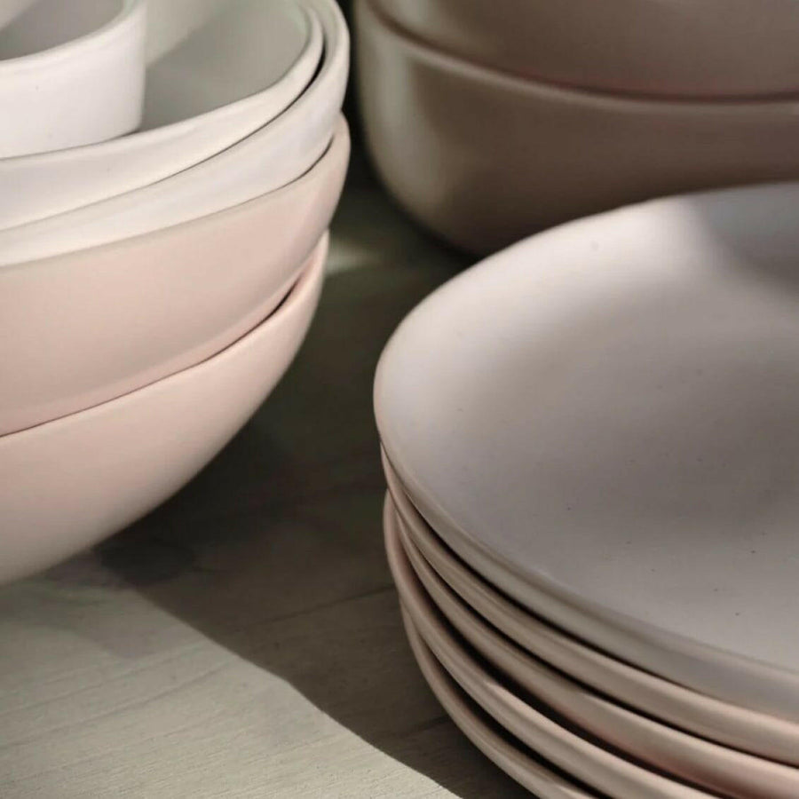 Elegant salad plates set showcasing fine craftsmanship and sophisticated design for upscale dining experiences.