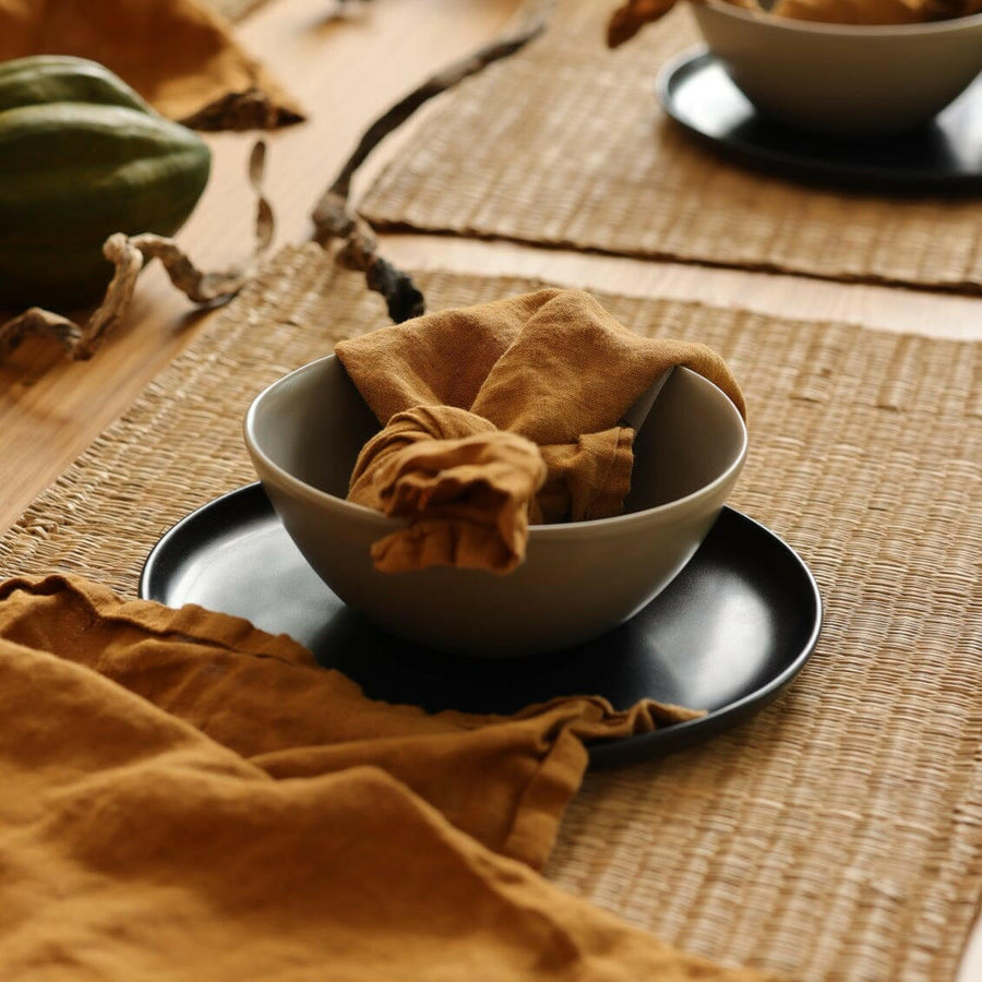 Elegant salad plates set showcasing fine craftsmanship and sophisticated design for upscale dining experiences.