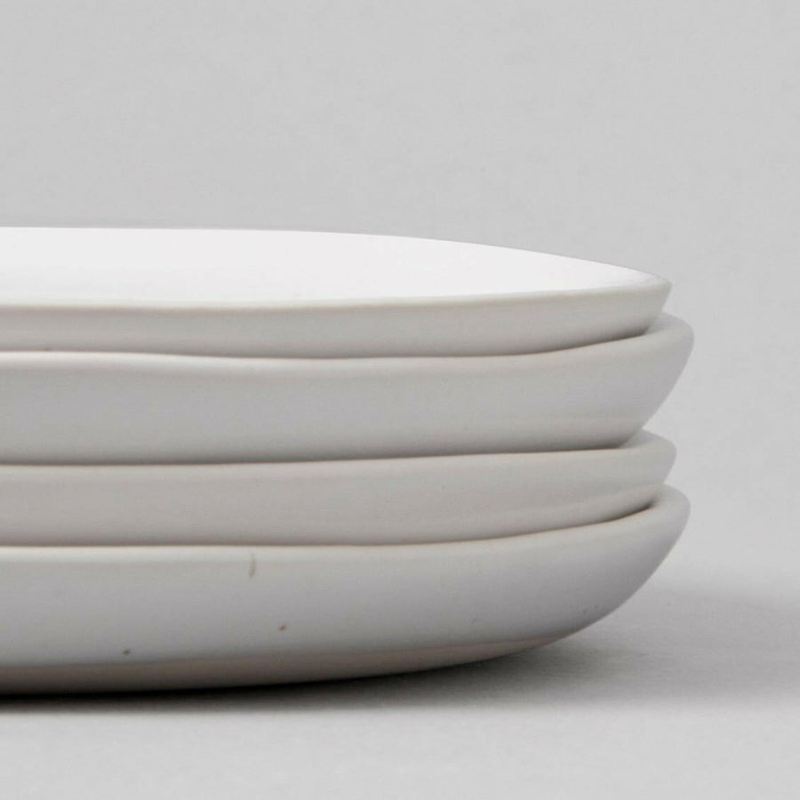 Elegant salad plates set showcasing fine craftsmanship and sophisticated design for upscale dining experiences.