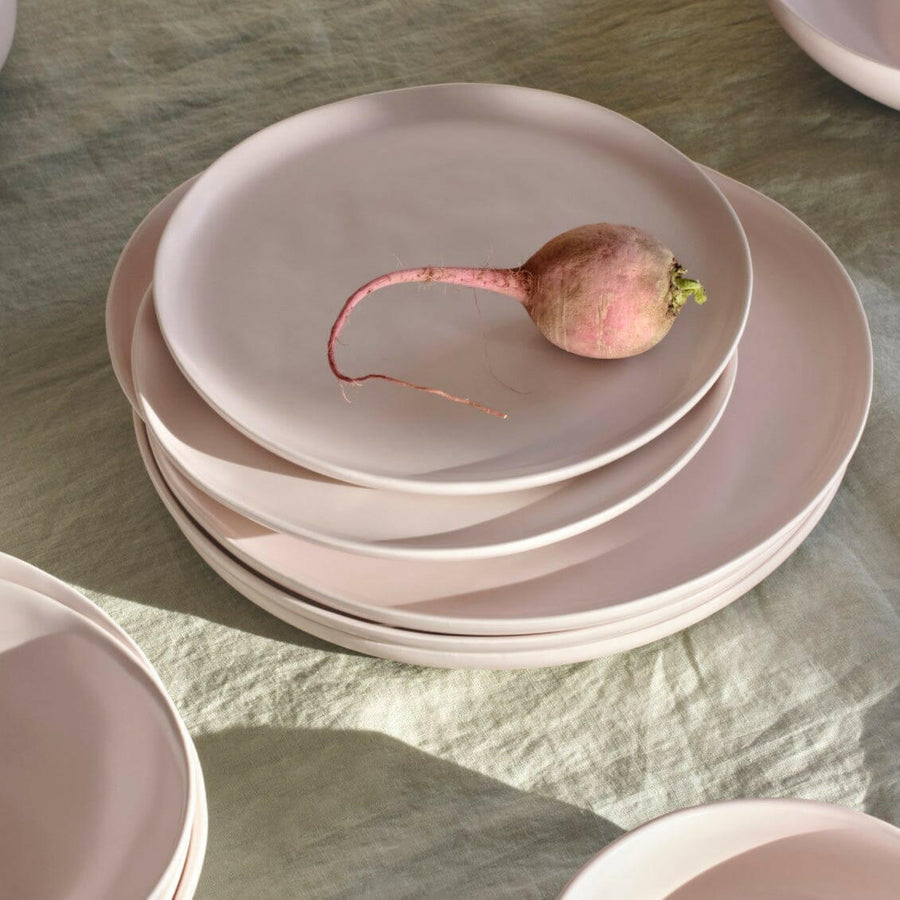 Elegant salad plates set showcasing fine craftsmanship and sophisticated design for upscale dining experiences.