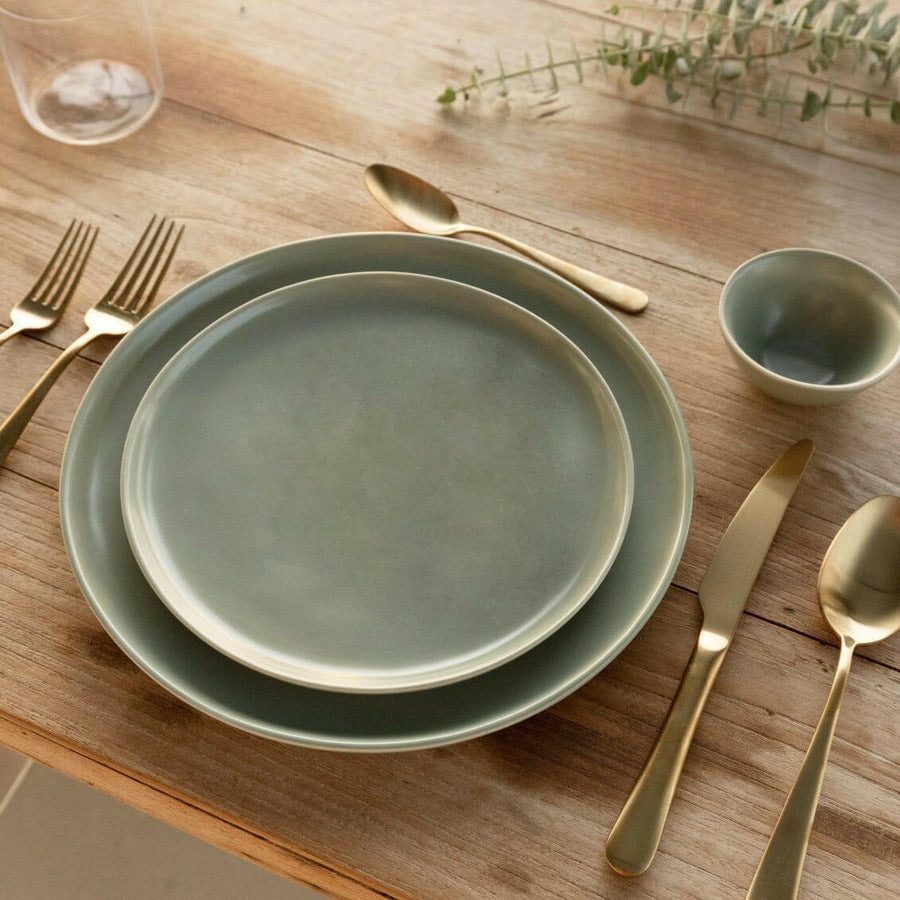 Elegant salad plates set showcasing fine craftsmanship and sophisticated design for upscale dining experiences.